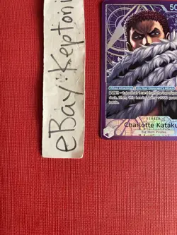 One Piece TCG Leader Charlotte Katakuri OP11-062 ALT ART A Fist Of Divine Speed - Image 5