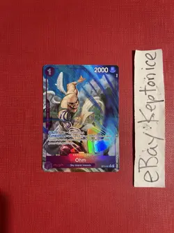 One Piece TCG Ohm Parallel R Rare Art Adventure On Kami’s Island OP15-061 Alt - Image 1