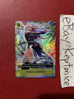 One Piece TCG English Jewelry Bonney OP13-108 Carrying On His Will Alt Art - Image 1