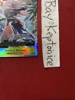 One Piece TCG English Jewelry Bonney OP13-108 Carrying On His Will Alt Art - Image 3