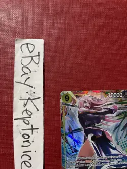 One Piece TCG English Jewelry Bonney OP13-108 Carrying On His Will Alt Art - Image 4