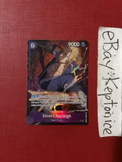 One Piece TCG English Silvers Rayleigh OP13-066 Carrying On His Will Alt Art - Image 1