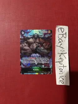 One Piece TCG ENGLISH Kaido OP08-079 Parallel SR Two Legends Super Rare Alt Art - Image 1