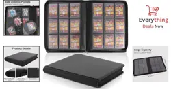 Toploader Card Binder: Protect Your Cards in Style - 324 Loader Capacity, Black - Image 2