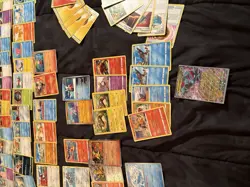 Pokemon TCG Mixed Card Lot Salamence EX Charizard Pikachu Energy Trainer Cards - Image 2