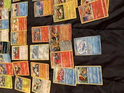 Pokemon TCG Mixed Card Lot Salamence EX Charizard Pikachu Energy Trainer Cards - Image 3