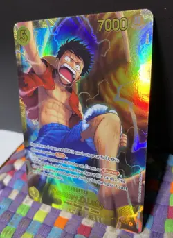 Monkey.D.Luffy OP15-119 SEC Foil One Piece Card - Adventure On Kami’s Island NM - Image 3