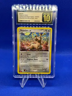 Pokemon Trading Card Game Classic Stantler 016/034 Holo CGC Pristine 10 - Image 1