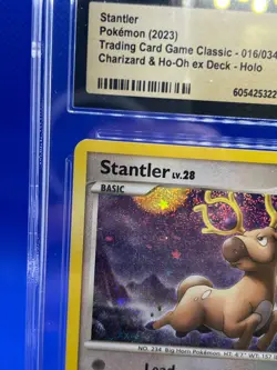 Pokemon Trading Card Game Classic Stantler 016/034 Holo CGC Pristine 10 - Image 3