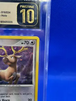 Pokemon Trading Card Game Classic Stantler 016/034 Holo CGC Pristine 10 - Image 4