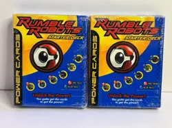 Rumble Robots Starter Deck New Sealed LOT of 2 - Image 1