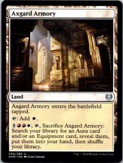 Axgard Armory 250 Uncommon Kaldheim Magic: The Gathering Near Mint - Image 1