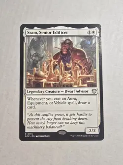 Sram, Senior Edificer Commander: Secrets of Strixhaven Regular - Image 1