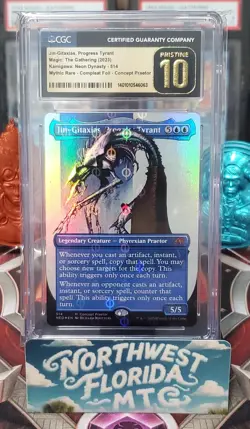 CGC 10 - Kamigawa NEO - Jin-Gitaxias, Progress Tyrant (Compleat Foil) Concept - Image 1