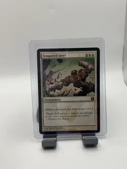 MTG, Tempered Steel $3 ORDER MIN 24 LP Scars of Mirrodin Regular - Image 1