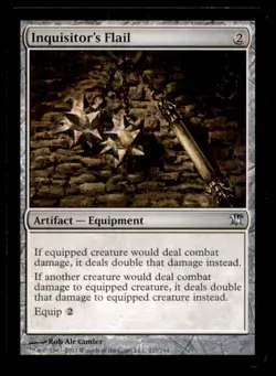 Inquisitor's Flail LP Light Play Innistrad MTG [10118] - Image 1