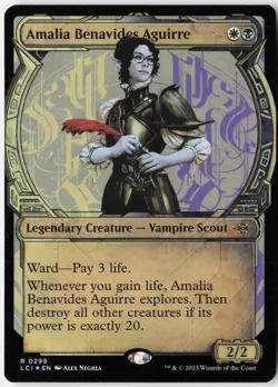 Amalia Benavides Aguirre (Showcase) Foil R The Lost Caverns of Ixalan 299 NM - Image 1