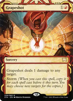 Grapeshot- Strixhaven Mystical Archive Showcase Foil MTG-LP - Image 1