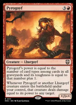 NM Pyrogoyf, MTG, Modern Horizons 3, Magic the Gathering, 111 - Image 1