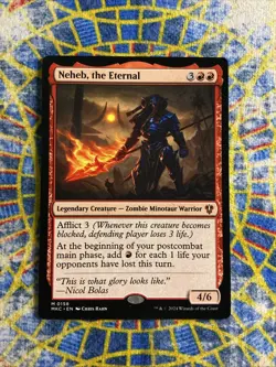 MTG Neheb, the Eternal Commander 158 Murders At Karlov Manor Magic - Image 1