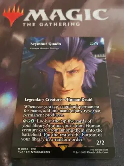 Mtg. Seymour Guado - Kinnan, Bonder Prodigy. Showcase. Final Fantasy. Nm - Image 1