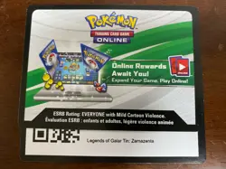 Pokemon Legends of Galar Tin: Zamazenta V PTCGO Code Card Fast Email Delivery! - Image 1