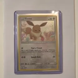 Pokemon Eevee SM184 Cosmos Holo Promo Basic Pokemon TCG Card 50 HP English Mizue - Image 3