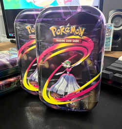 Pokemon Mega Evolution Mini Tin Sealed 2 Booster Packs Artwork Varies TCG SV - Image 1