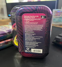 Pokemon Mega Evolution Mini Tin Sealed 2 Booster Packs Artwork Varies TCG SV - Image 2