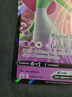 Gardevoir V SWSH105 SWSH Black Star Promos Promo Near Mint Pokemon TCG - Image 5