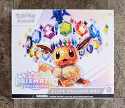 Pokemon TCG Prismatic Evolutions Elite Trainer Box ETB BRAND NEW SEALED - Image 1