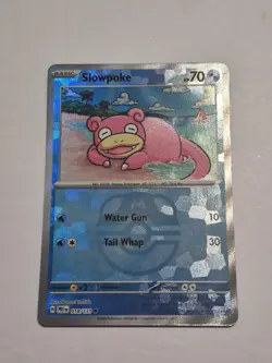 Slowpoke (Master Ball Pattern) 018/131 SV: Prismatic Evolutions Pokemon Holo NM - Image 1