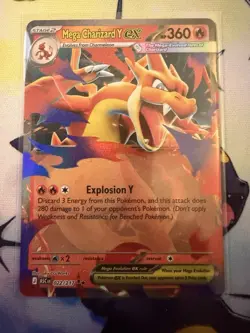 Pokemon TCG Mega Evolutions Ascended Heroes Mega Charizard Y EX 022/217 - Image 1