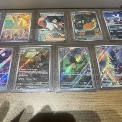 11 Pokemon Full Art CARD LOT. HOLO RARES. ALL NM. - Image 3