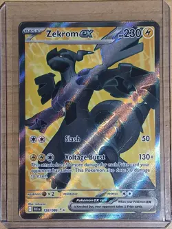 Pokemon TCG Zekrom ex - Black Bolt - 158/086 - Ultra Rare - Image 1