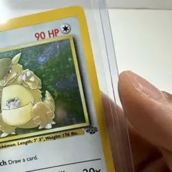 Pokemon TCG Kangaskhan Jungle 5/64 Holo 1st Edition Holo Rare LP/MP - Image 3