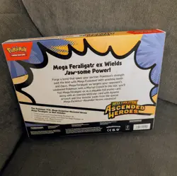 Pokemon TCG - Ascended Heroes Mega Feraligatr Ex Collection Box (Brand New) - Image 2