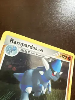 Rampardos 33/123 Holo Rare DMG Pokemon TCG Mysterious Treasures - Image 5