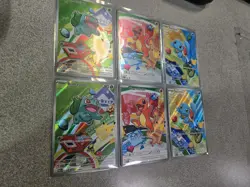 Pokemon TCG FIRST PARTNERS SERIES Gen One KANTO STARTER ILLUSTRATION! SET - Image 2