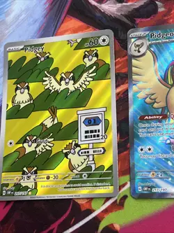 Pidgeot 225/197 Pidgeot 217 Pidgey 207 Pokemon Obsidian Flames NM - Image 4