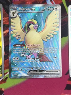 Pidgeot 225/197 Pidgeot 217 Pidgey 207 Pokemon Obsidian Flames NM - Image 5