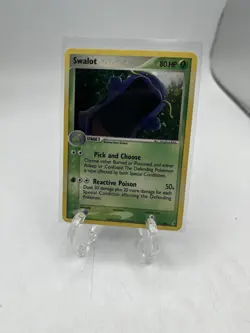 Pokemon TCG Swalot EX Crystal Guardians 11/100 Holo Rare MP/HP - Image 1