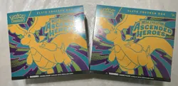 TWO Pokemon Ascended Heroes Elite Trainer Boxes - ETB Sealed New Mega Evolution - Image 1