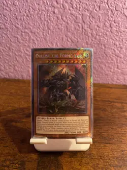 YuGiOh Obelisk the Tormentor (Platinum Secret Rare) RA03-EN230 - Image 1