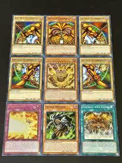 Exodia Full 5 Piece Set + Incarnate + Obliterate!!! + Necross | YuGiOh! - Image 1