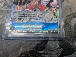 One Piece TCG OP11-118 A Fist of Divine Speed Monkey.D.Luffy (118) (Manga) - Image 2