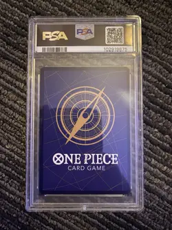 2022 ONE PIECE 25TH ANNIVERSARY #001 MONKEY D. LUFFY PSA 10 💎 JPN - Image 2