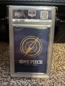 2024 One Piece Monkey D. Luffy Treasure Rare Op07-109 PSA 10 - Image 2