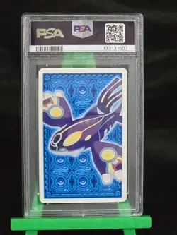 2015 POKEMON ALPHA SAPPHIRE PLAYING CARDS 10 OF CLUBS RAICHU PSA 8 - Image 4