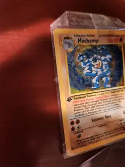 Machamp 1st edition Sealed Base 8/102. Pokemon Card TCG 1999 - Image 4